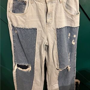 Forever 21 Light Wash Denim Jeans